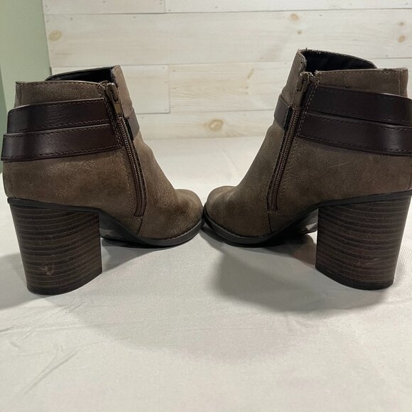 SODA Brown Booties Size 8 - Picture 4 of 7